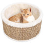 Voir la diapositive 1 : VIDAXL Panier pour chat rond 36 cm Herbiers marins