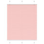 Voir la diapositive 1 : VIDAXL Store plisse rose 110x100 cm largeur du tissu 109,4cm polyester