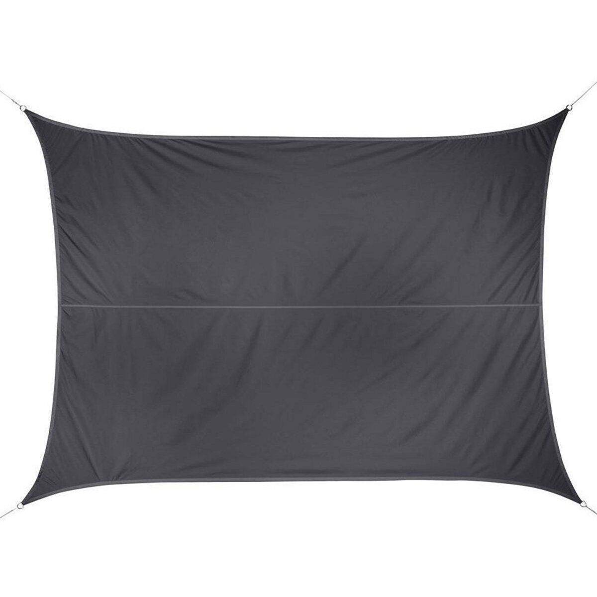 HESPERIDE Voile d'ombrage rectangulaire 3 x 4 m - Curacao - Gris