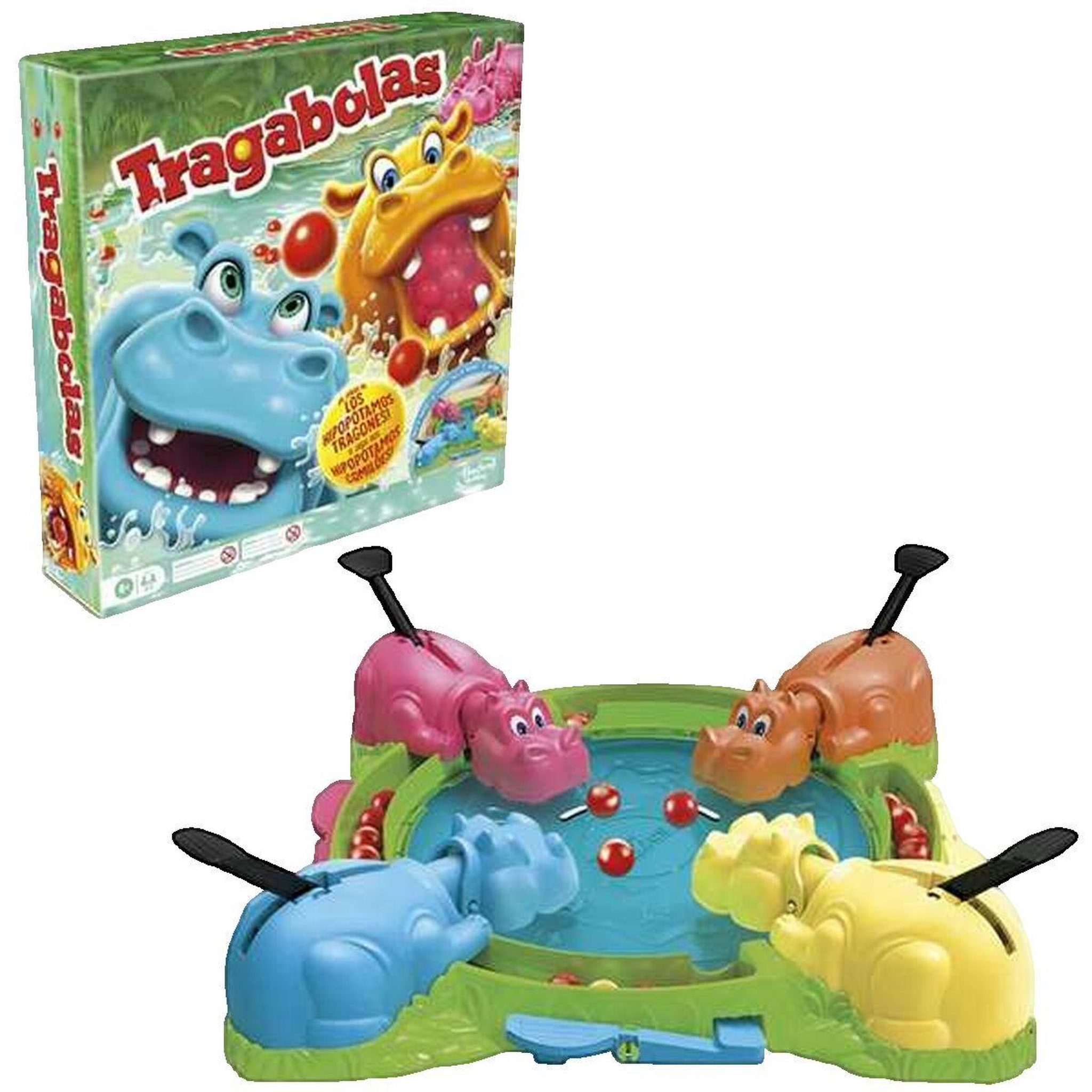 HASBRO Jeu de société Hasbro Tragabolas Comilón coloré