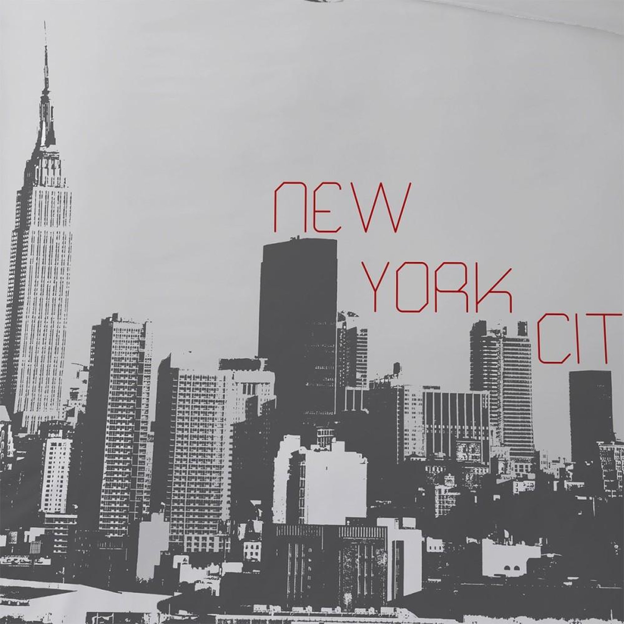 Voir la diapositive 3 : Dourev Housse de couette 240x220 New York + 2 taies coton 52 fils