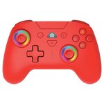 Subsonic Subsonic - Manette sans fil pour Switch / Switch oled, LED, vibrations et gyroscope - Rouge
