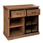 Voir la diapositive 2 : ATMOSPHERA Buffet 1 Porte & 2 Tiroirs  Danik  94cm Naturel