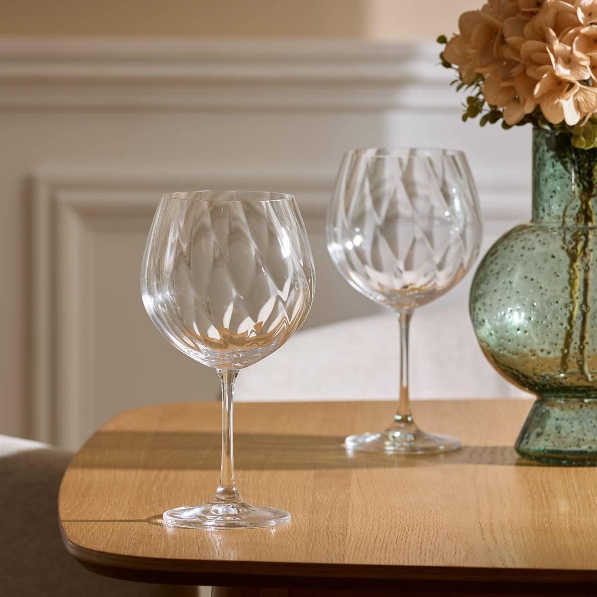 Voir la diapositive 3 : SECRET DE GOURMET Lot de 6 verres à gin  neva  72cl transparent