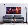 Voir la diapositive 2 : Paris Prix Tableau Imprimé  Beauty of Canyons 3 Panneaux  60x120cm