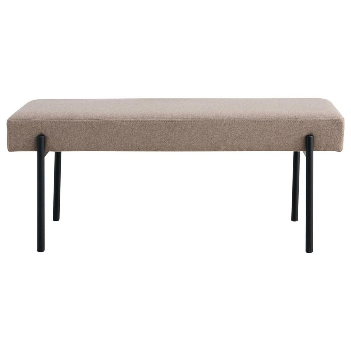 LISA DESIGN Romeo - banc - tissu bouclette - 100 cm