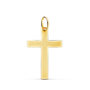 Voir la diapositive 1 : L'ATELIER D'AZUR Pendentif  - Médaille Croix Or 18 Carats 750 Jaune - Chaine Offerte