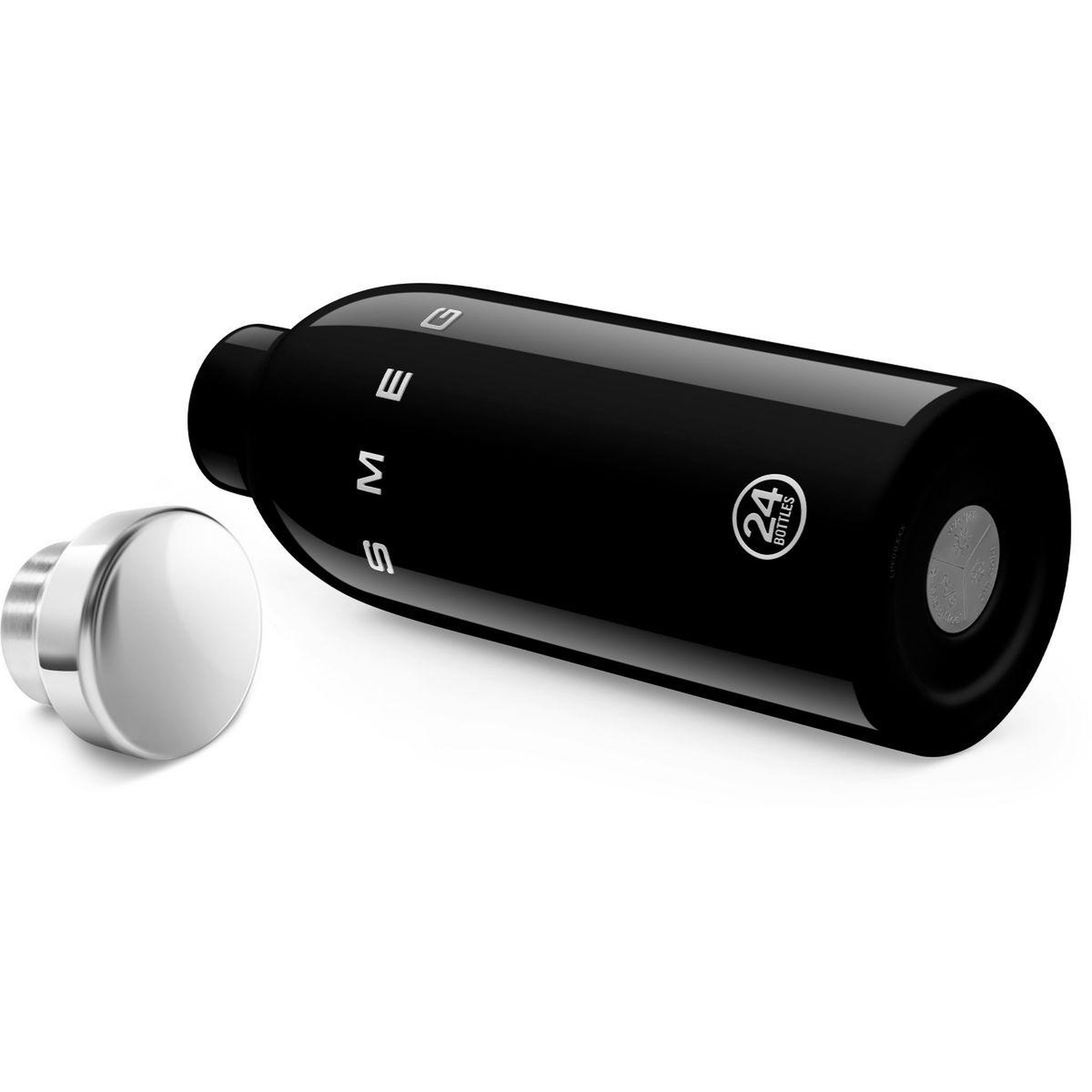 Voir la diapositive 4 : SMEG Bouteille isotherme isotherme 500ml noir