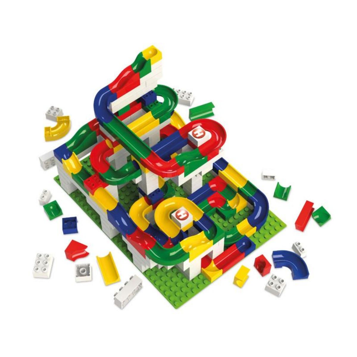 HUBELINO Hubelino Ball Track Mega Construction Set, 213 pcs.