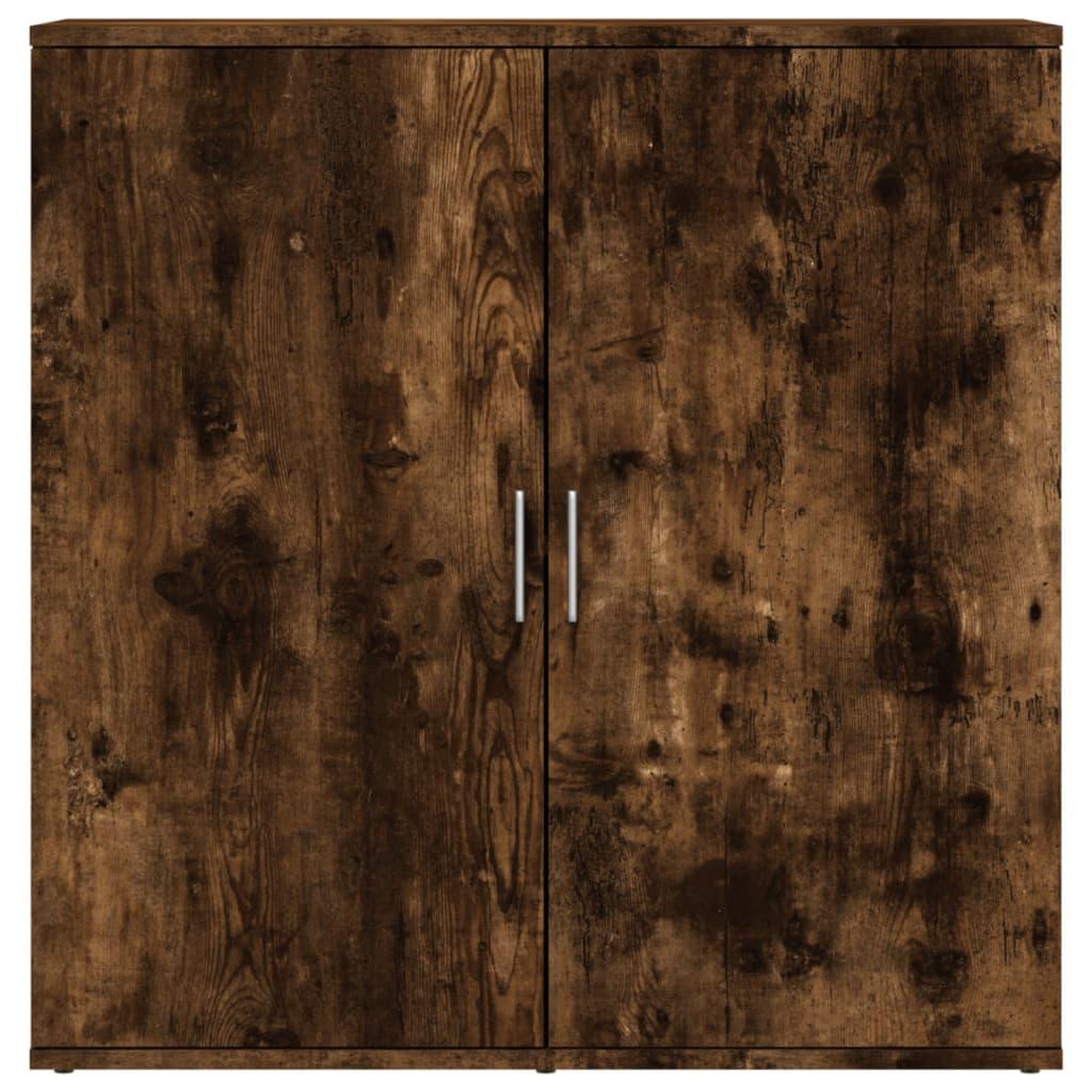 Voir la diapositive 5 : VIDAXL Buffet chene fume 79x38x80 cm bois d'ingenierie