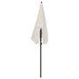 Voir la diapositive 4 : VIDAXL Parasol de jardin avec mat 200x130 cm sable