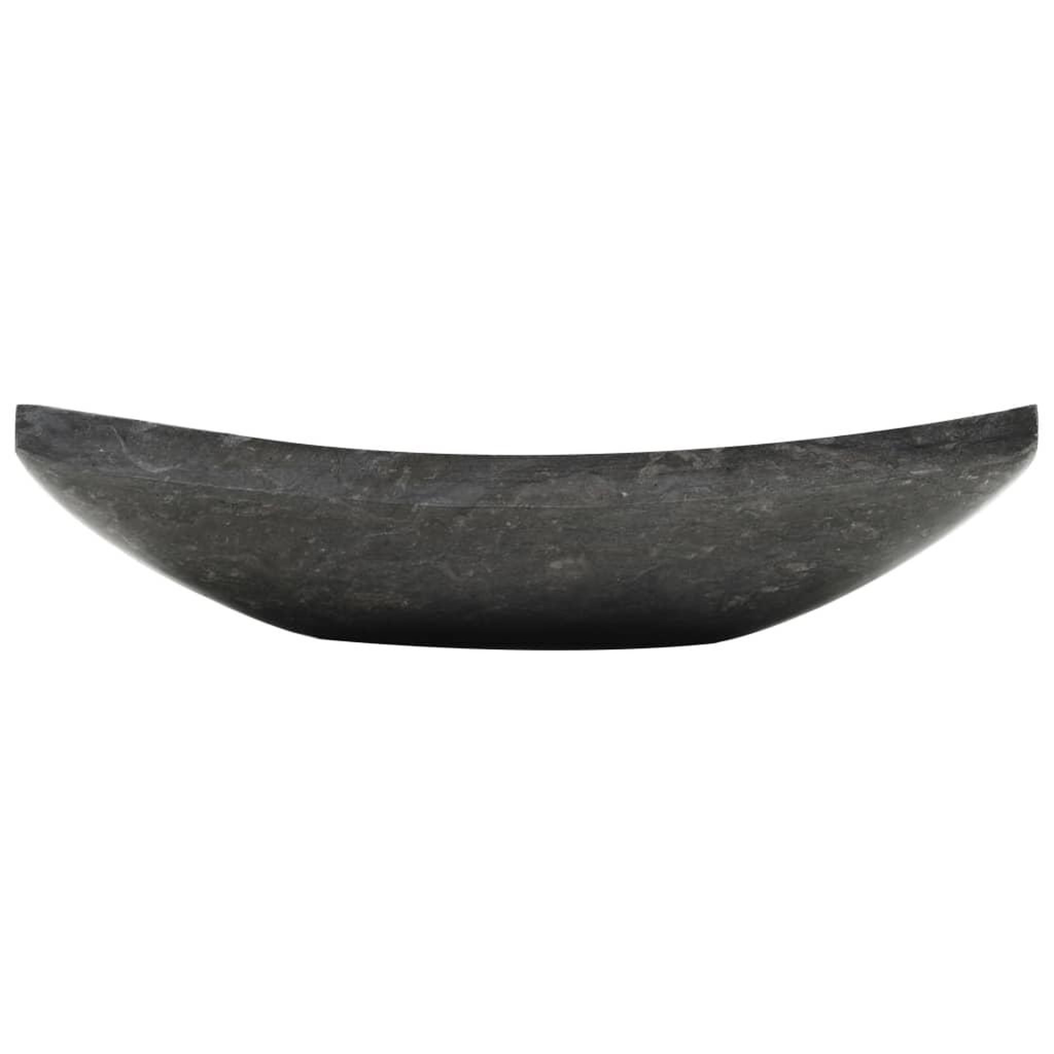 Voir la diapositive 3 : VIDAXL Lavabo 50 x 35 x 12 cm Marbre Noir