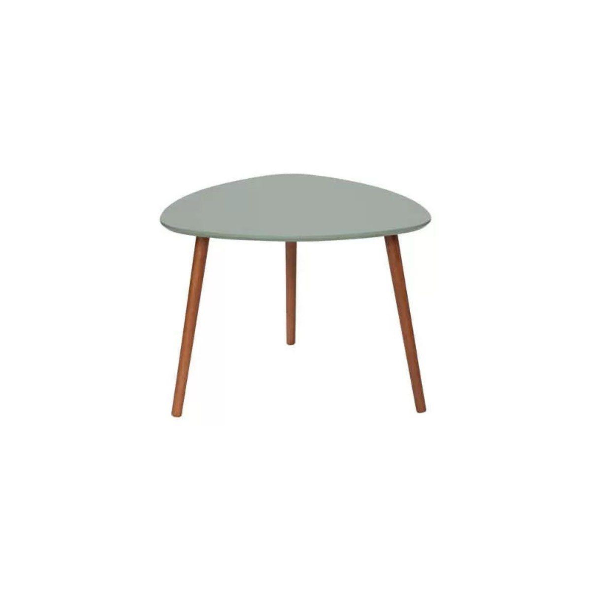Voir la diapositive 4 : ATMOSPHERA Lot de 3 tables à café gigognes  mileo  60cm tricolore