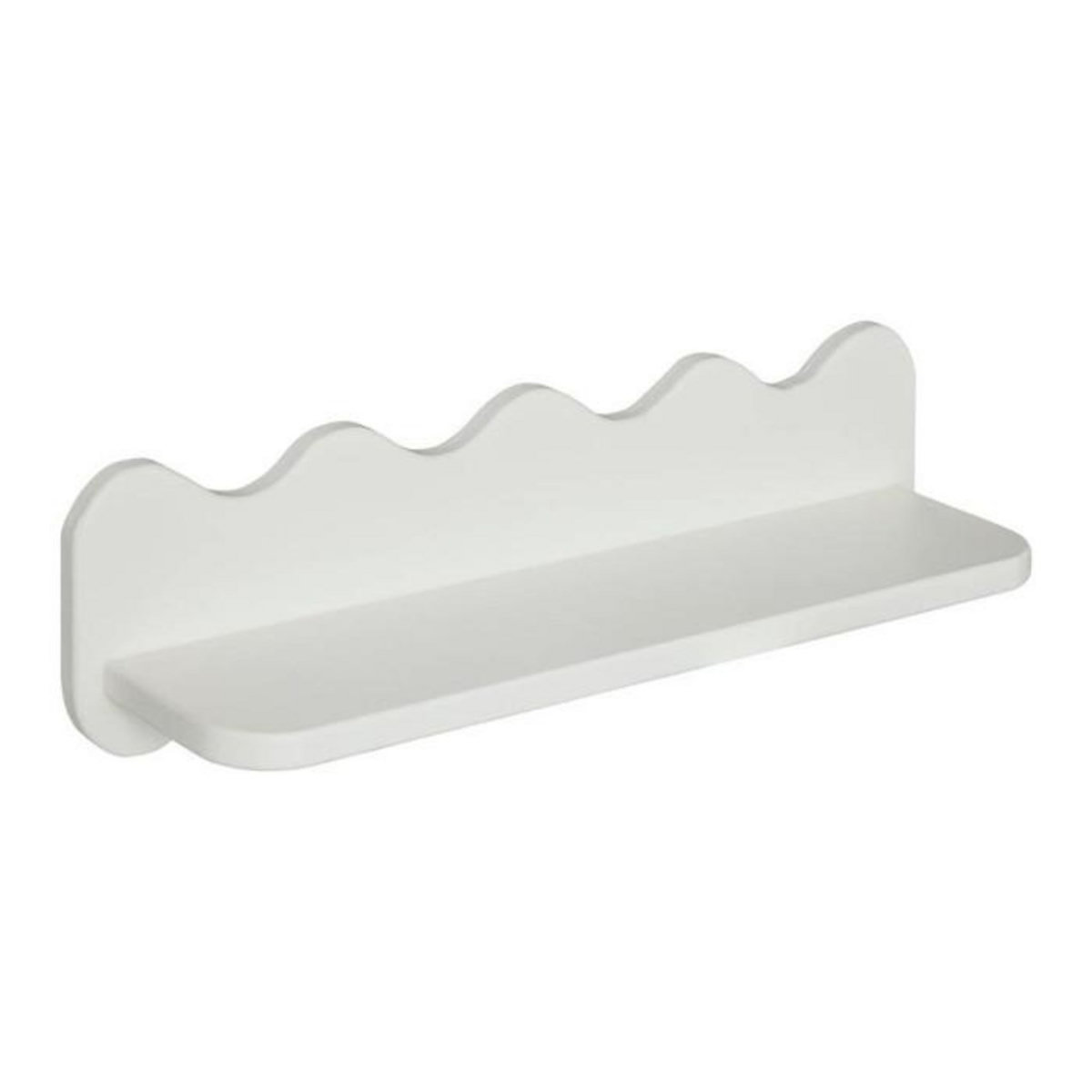 ATMOSPHERA Étagère Murale Vague  Salina  53cm Blanc