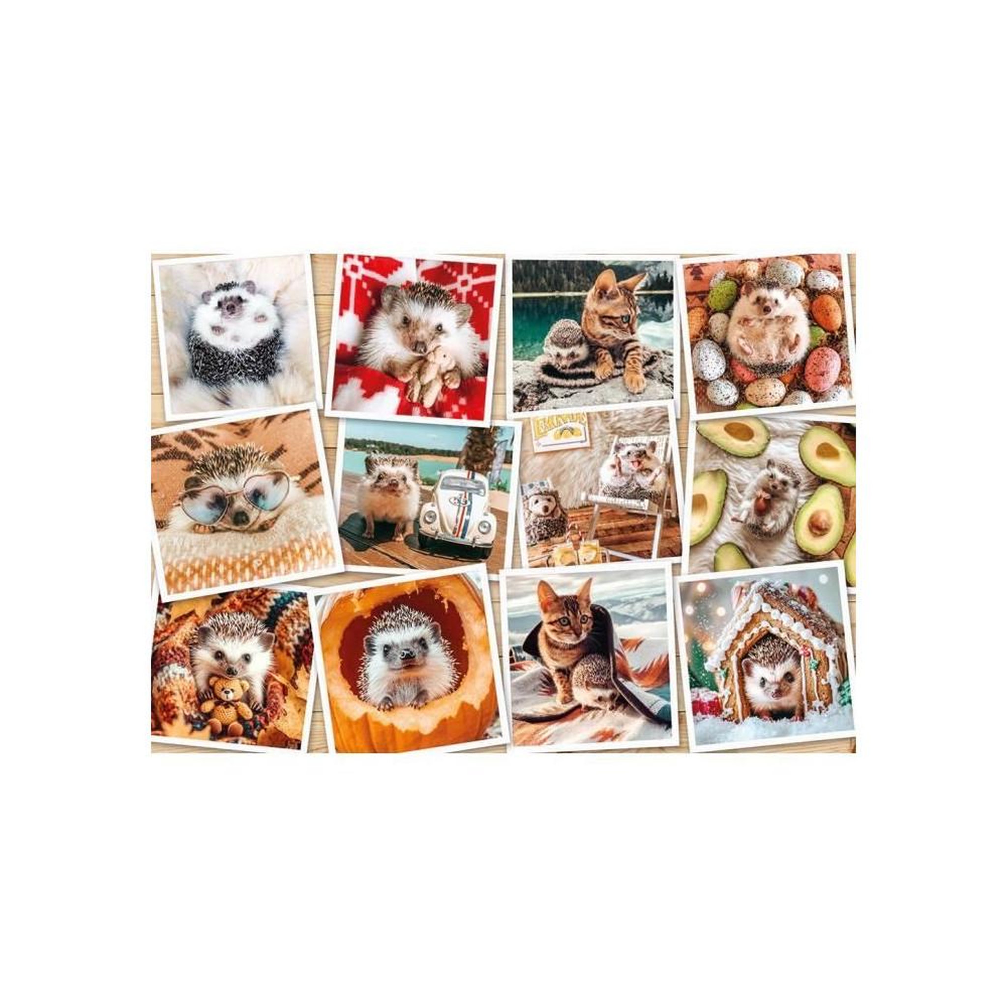 RAVENSBURGER Puzzle 1500 pièces - Animaux mignons