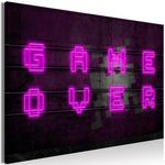 Paris Prix Tableau Imprimé  Pink Neon Wide. Coloris disponibles : Multicolore