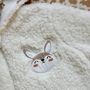 Voir la diapositive 5 : Petit Béguin Veste à capuche zippé bébé en sherpa Chou lapinou