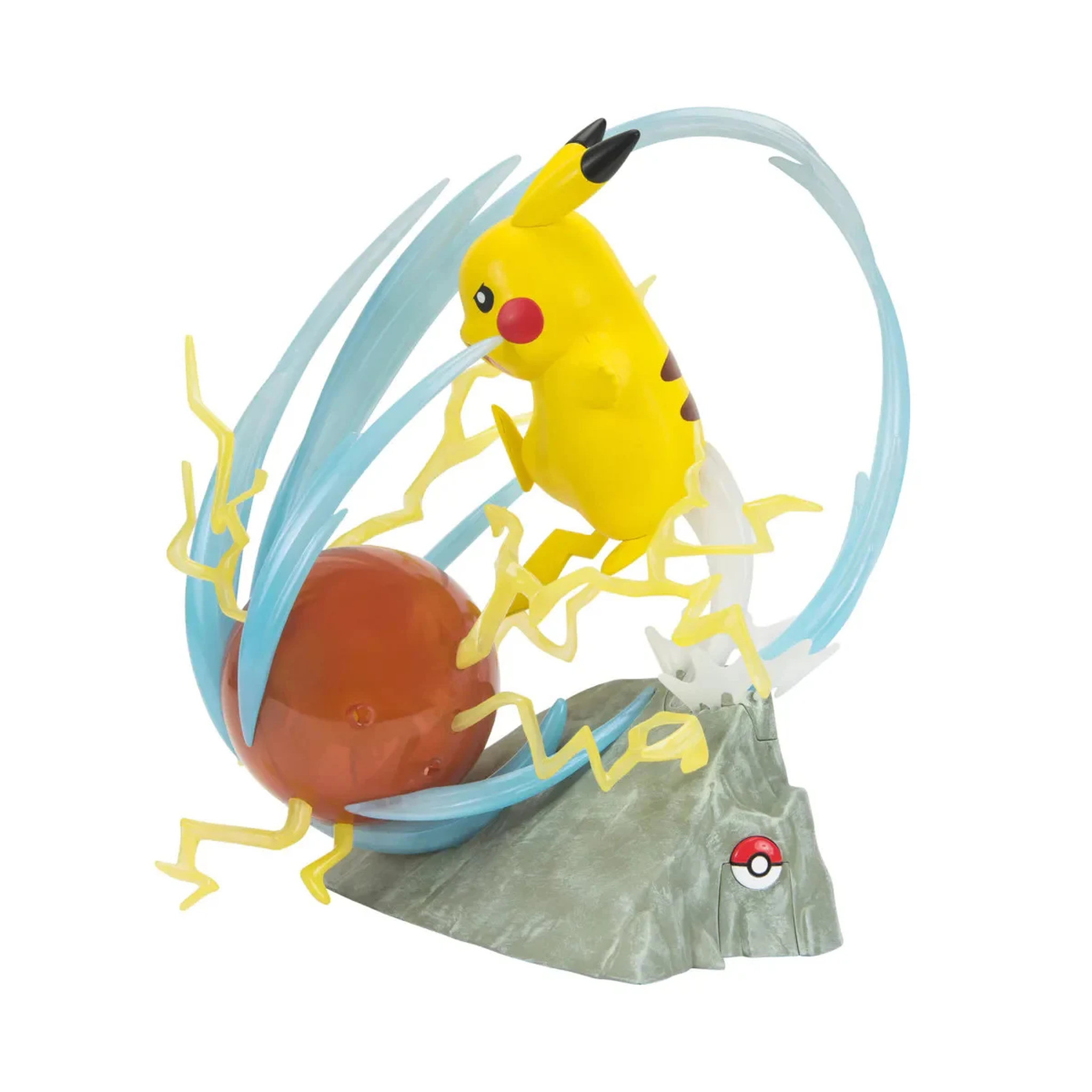 Figurine Collector Lumineuse Pokémon Pikachu 33 cm pas cher - Auchan.fr