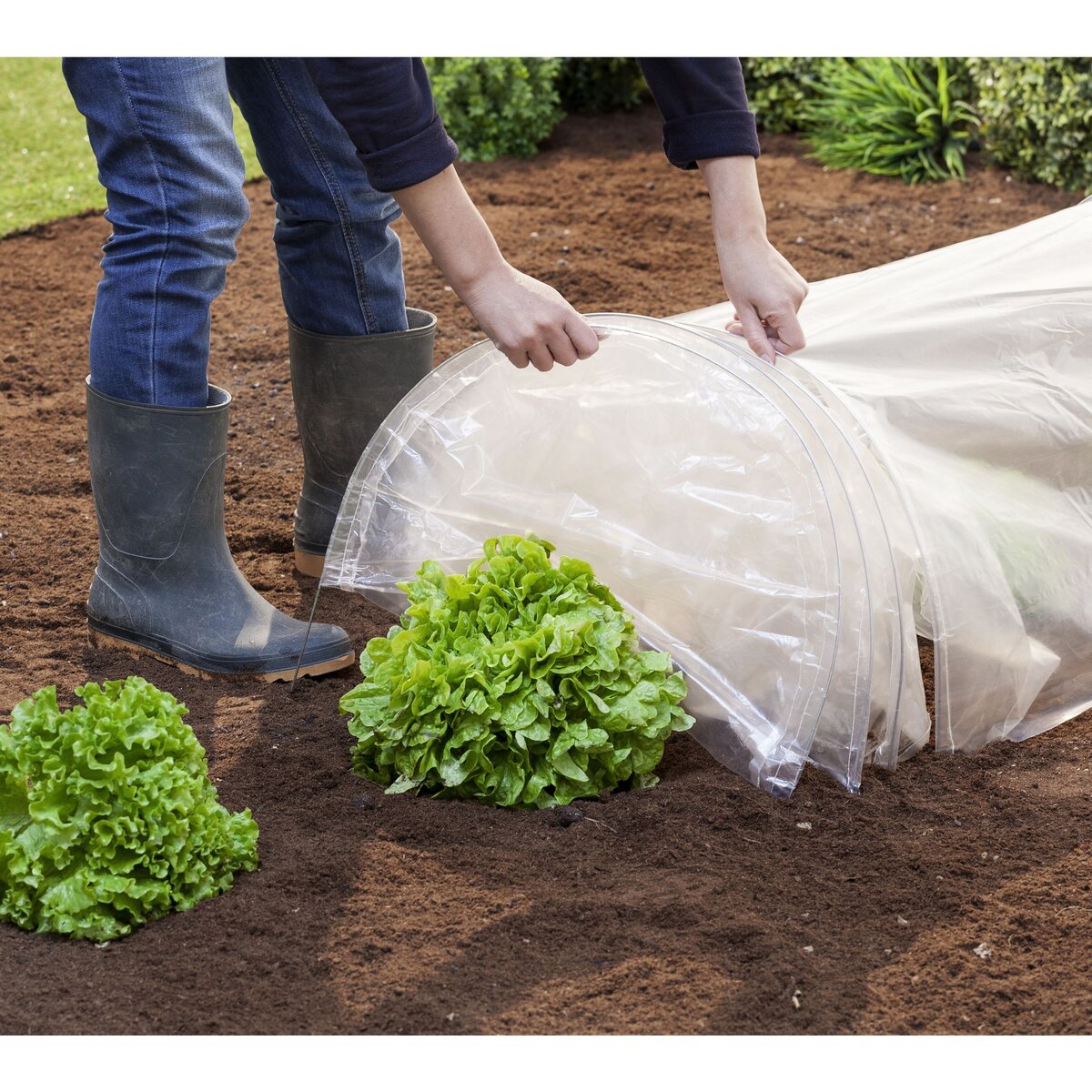 Garden Tunnel de forçage 4m avec 3 housses 4 saisons