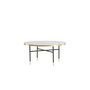 Voir la diapositive 5 : Paris Prix Table Basse Design en Verre  Bubbles  98cm Or