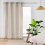 Voir la diapositive 5 : Paris Prix Rideau Voilage à Œillets  Cloris  140x240cm Taupe