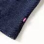 VIDAXL Jupe a poches en velours cotele pour enfants bleu marine 116