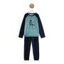 Voir la diapositive 1 : IN EXTENSO Ensemble pyjama velours garçon