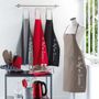 Voir la diapositive 4 : Paris Prix Tablier de Cuisine  Cuistot  84cm Taupe