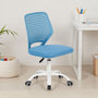 Voir la diapositive 2 : IDIMEX Chaise de bureau pour enfant JADE pivotante