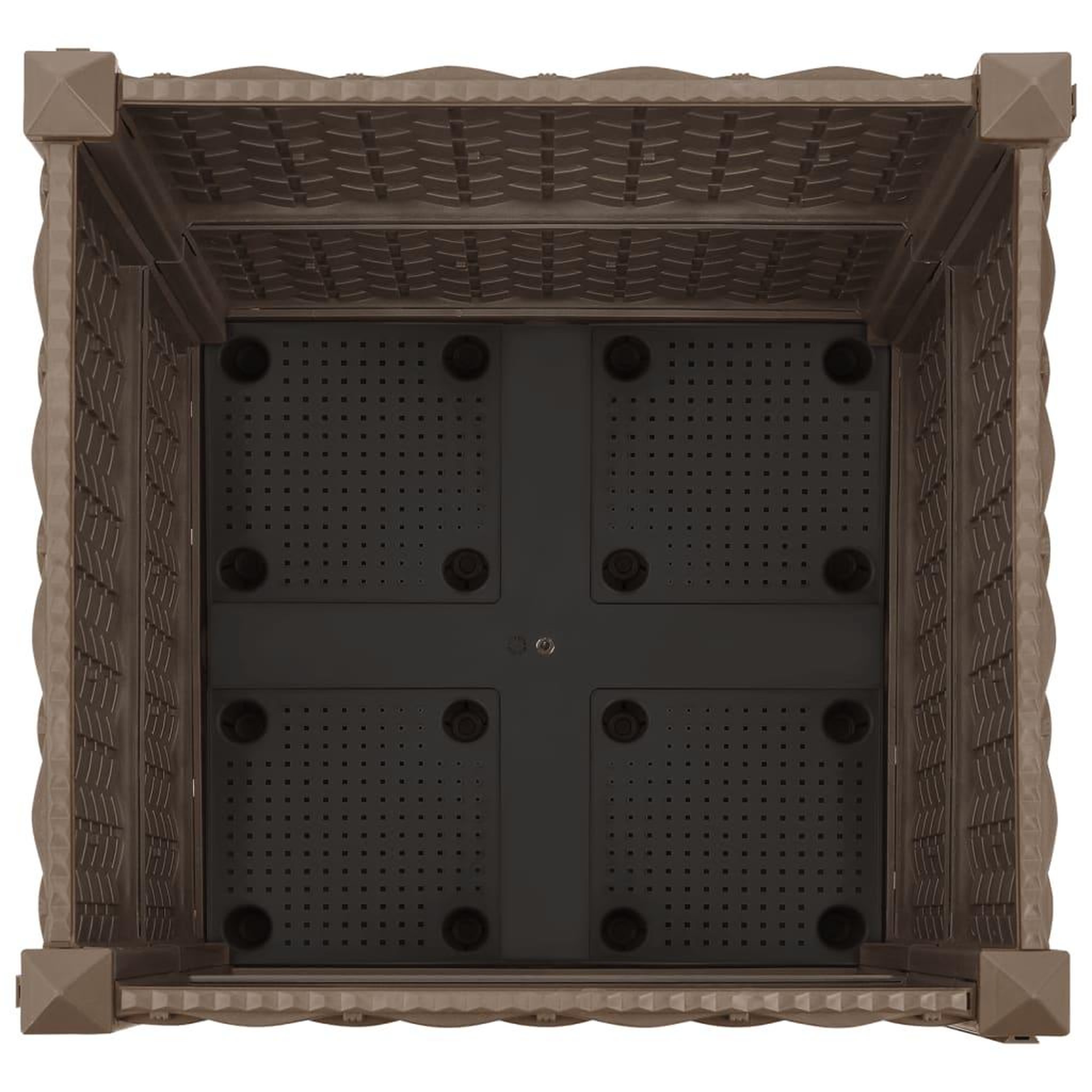 Voir la diapositive 5 : VIDAXL Lit sureleve 40x40x38 cm Polypropylene
