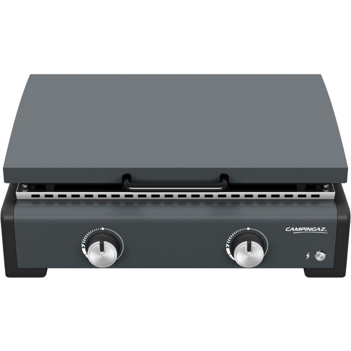 CAMPINGAZ Plancha gaz SIGMA 2 2210869 noir 2 brûleurs à poser, 58x36 cm