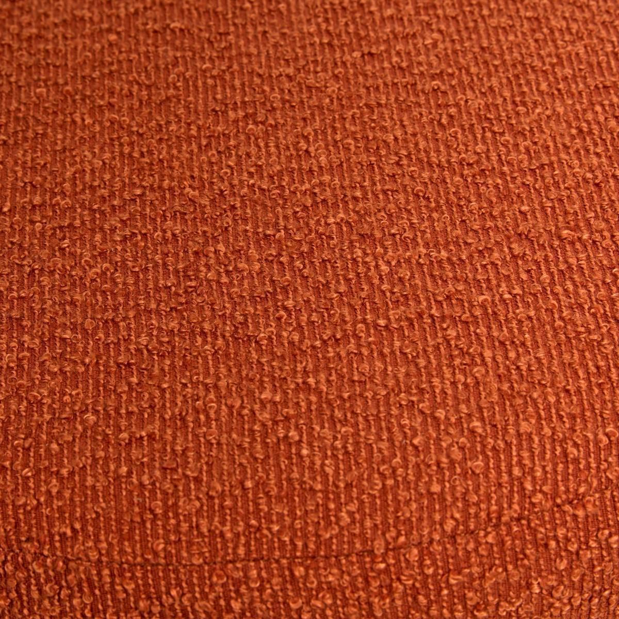 Voir la diapositive 5 : ATMOSPHERA Pouf coffre pliant bouclette  fink  38cm ambre