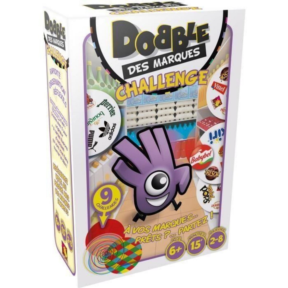 ASMODEE Jeu Dobble des Marques Challenge