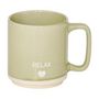 Voir la diapositive 3 : SECRET DE GOURMET Lot de 4 Mugs sur Rack  Relax  34cl Multicolore