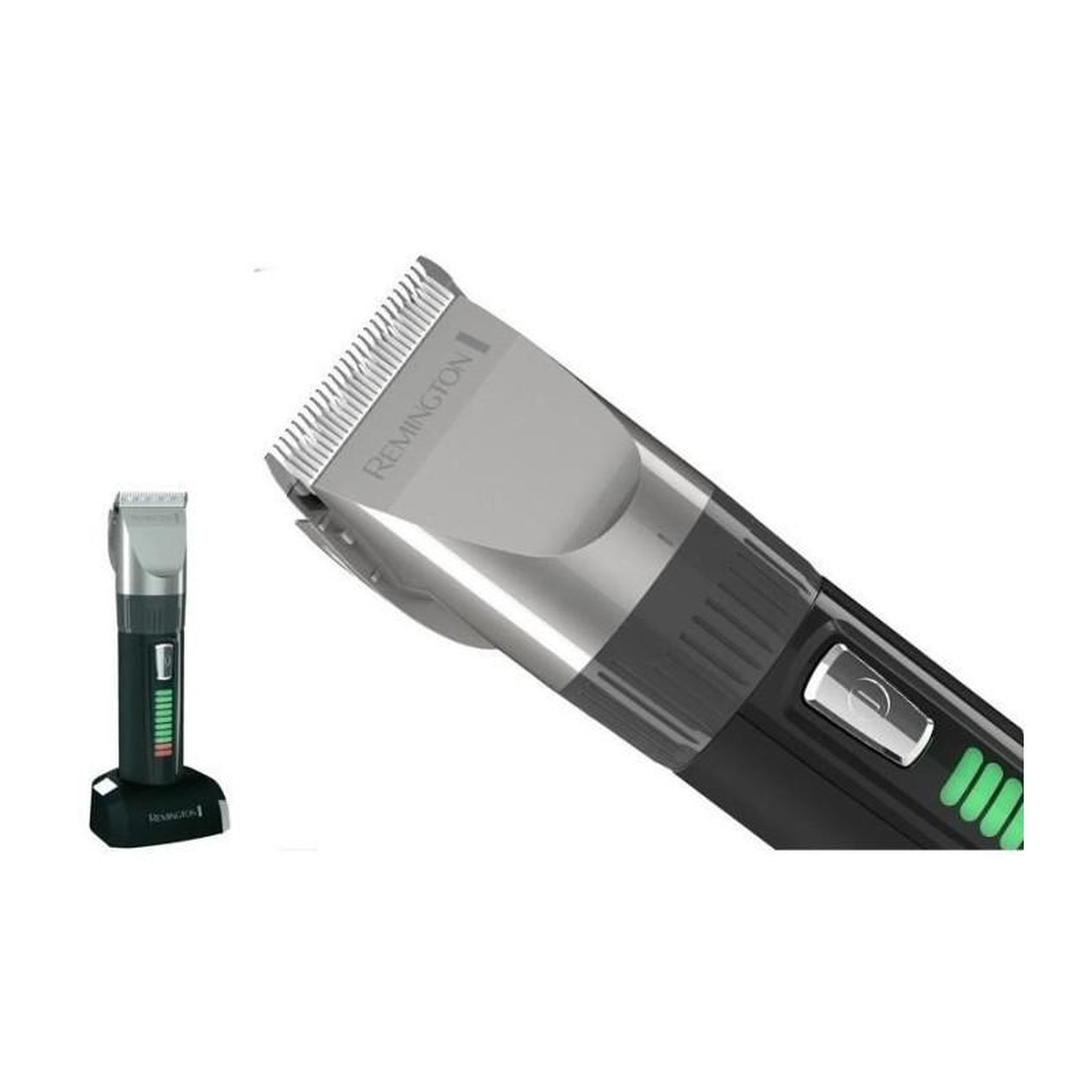Voir la diapositive 3 : REMINGTON Tondeuse à cheveux rechargeable + 10 guides - hc5810