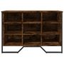Voir la diapositive 4 : VIDAXL Armoire a chaussures chene fume 90x38x61,5 cm bois d'ingenierie