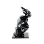 Voir la diapositive 2 : Paris Prix Statue Design  Sculpture Kenya  47cm Noir