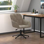 Voir la diapositive 1 : VIDAXL Chaise pivotante de bureau Gris clair Velours