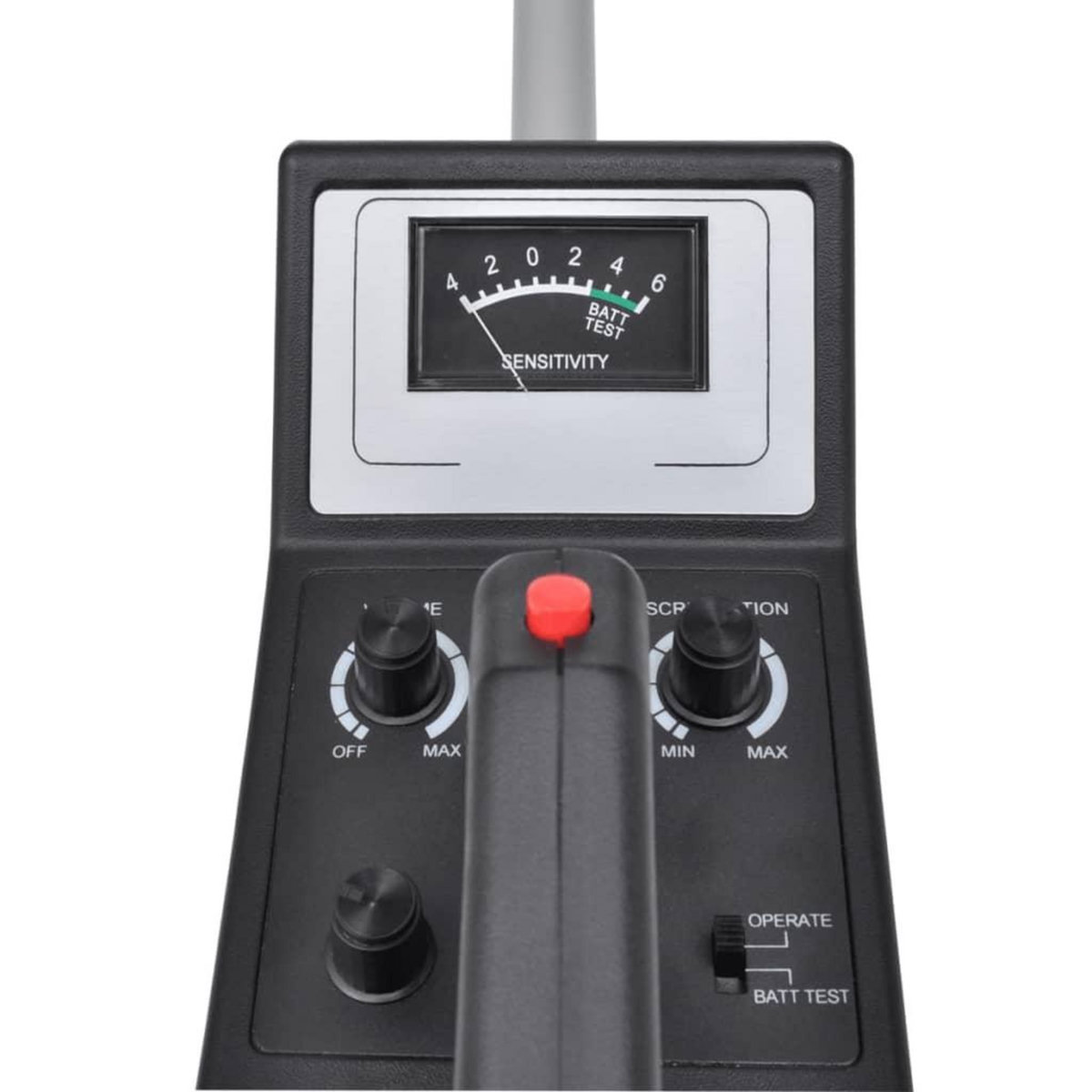 VIDAXL Detecteur de metaux portable Profondeur de recherche 60 cm