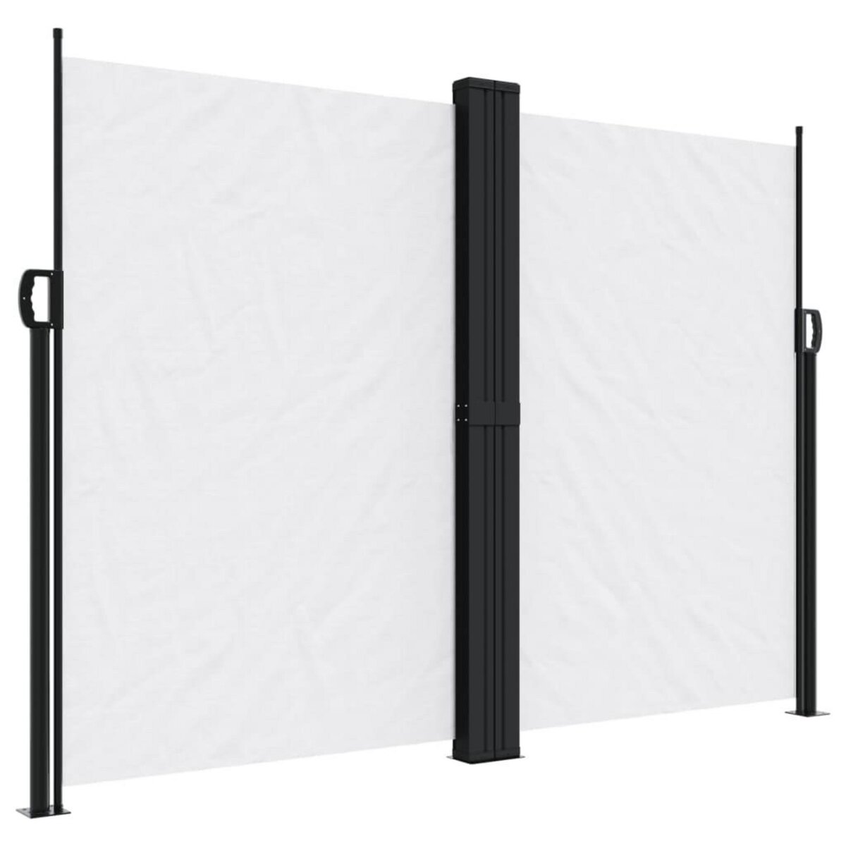 VIDAXL Auvent lateral retractable blanc 180x1200 cm