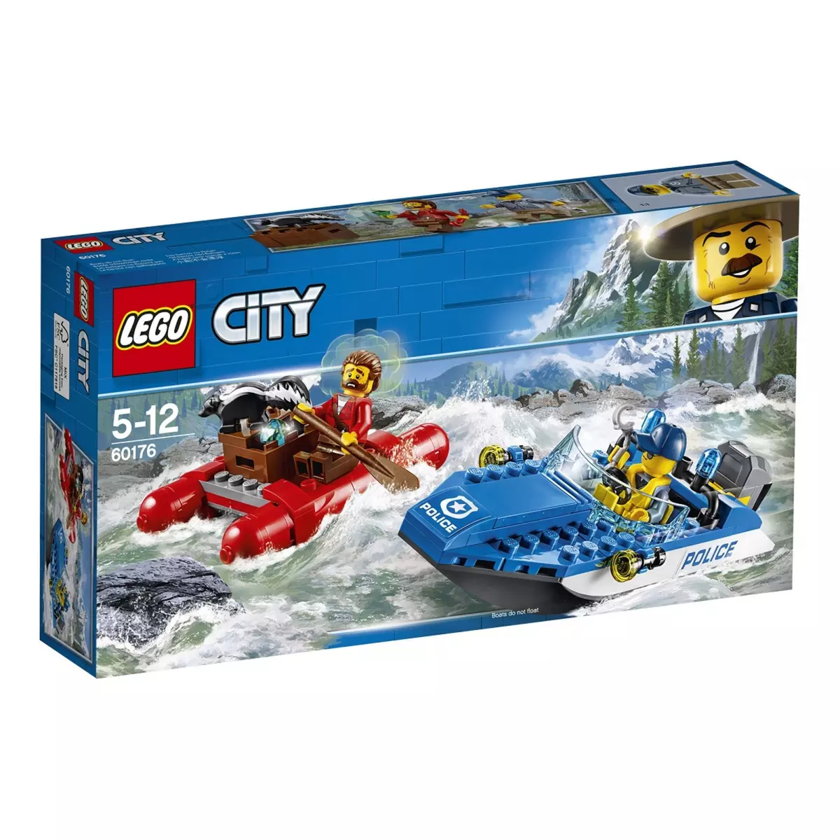 LEGO City 60176 - L'arrestation en hors-bord