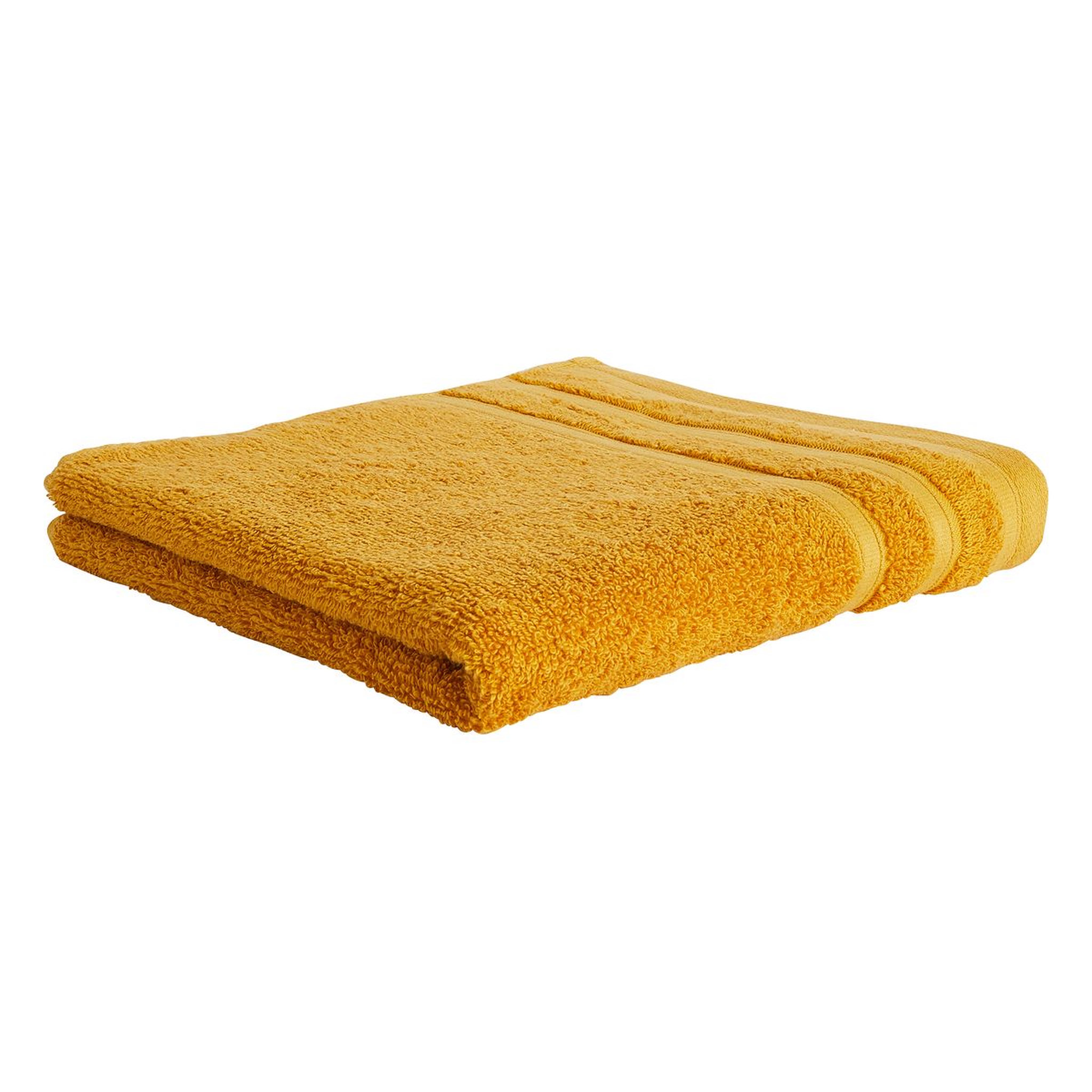 Voir la diapositive 1 : ACTUEL  Serviette de toilette unie en coton bouclé 500 gr/m2