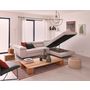 Voir la diapositive 4 : BEST MOBILIER Zaria - canapé d'angle droit - convertible avec coffre et têtières réglables - 5 places - en velours côtelé