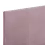 VIDAXL Cadre de lit Rose Tissu 90 x 200 cm