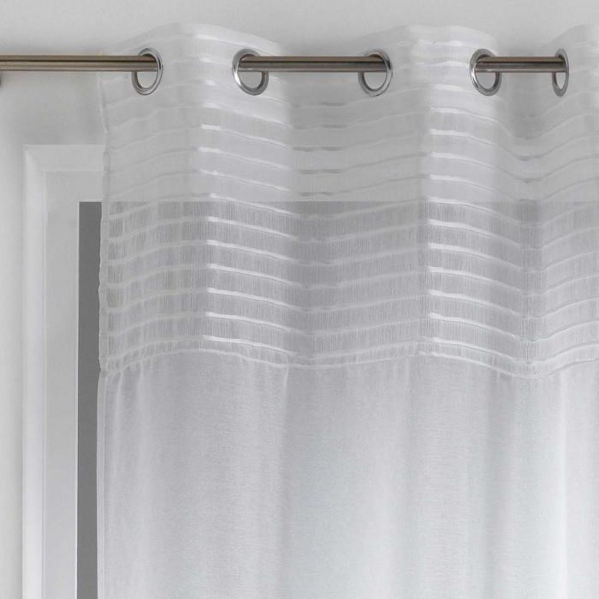 Paris Prix Rideau Voilage  Olonne  140x240cm Blanc