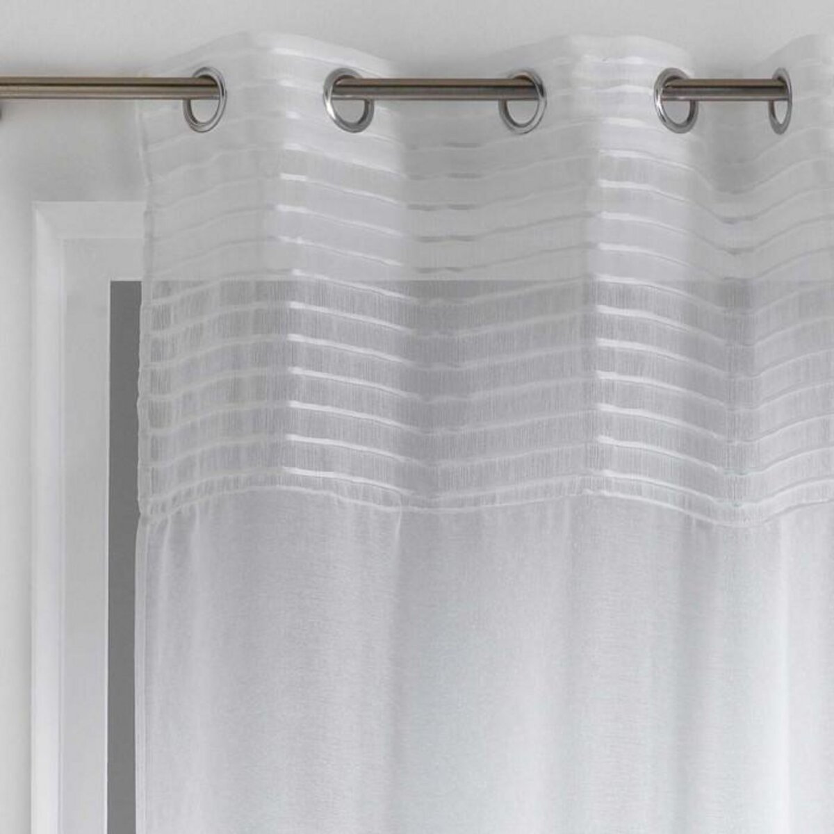 Paris Prix Rideau Voilage  Olonne  140x240cm Blanc