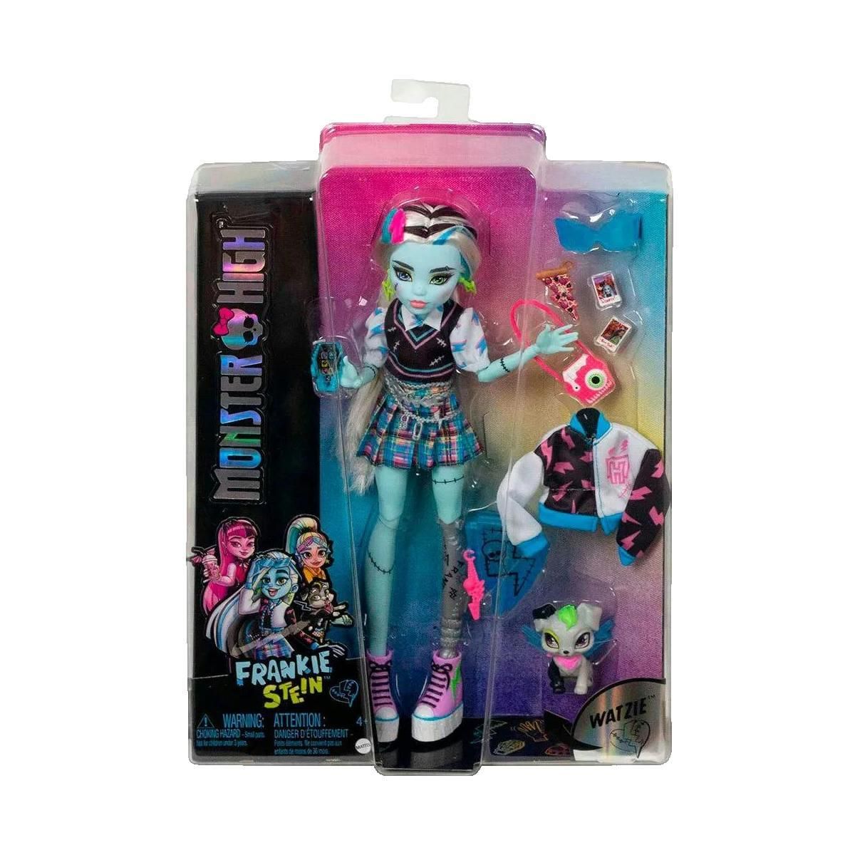 MATTEL Poupée articulée Mattel Monster High fashion horror avec accessoires