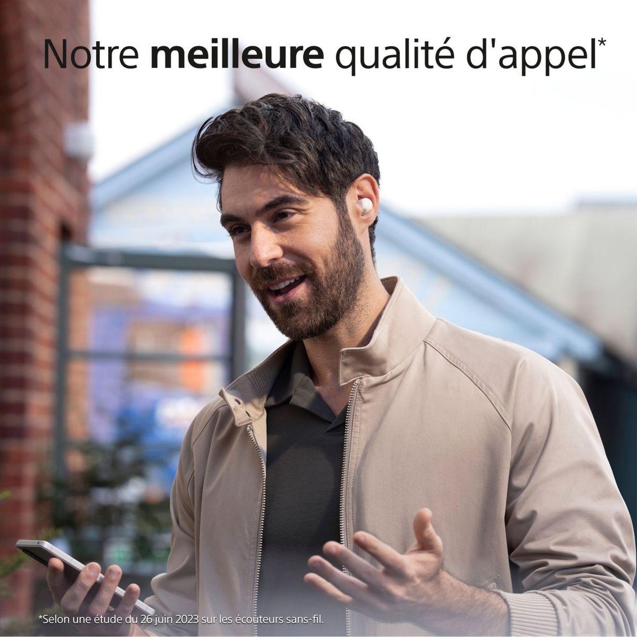 Voir la diapositive 5 : SONY Ecouteurs WF-1000XM5 Argent