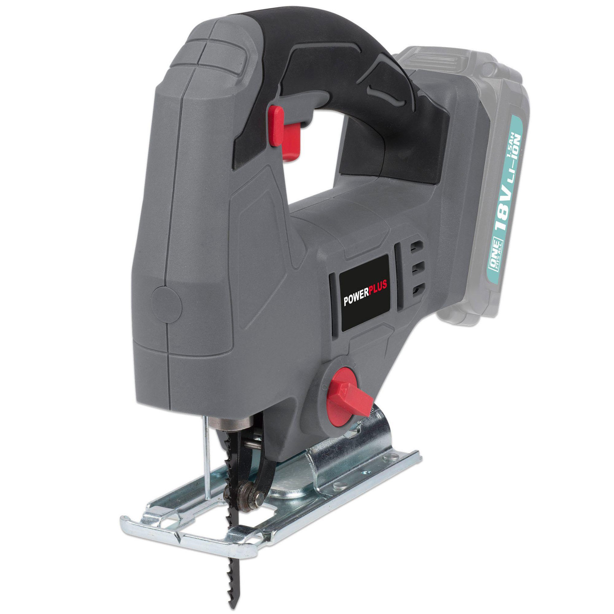 Voir la diapositive 1 : POWERPLUS Scie sauteuse à batterie 18v  sans batterie