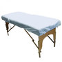 Voir la diapositive 1 : VIVEZEN Lot de 20 draps housses jetables pour table de massage